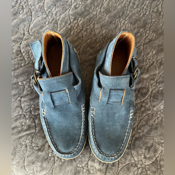 Quoddy moccasin boots.  All leather and hand made. - Picture 4 of 5